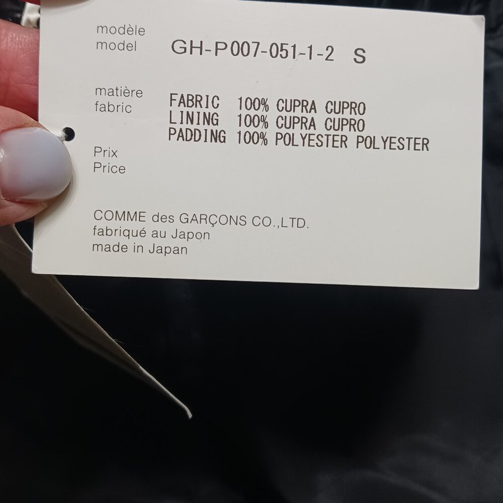 COMME des GARCONS structured, cropped dropped cro… - image 6